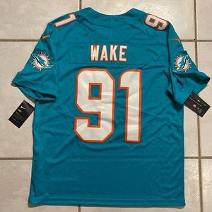 NWT NIKE Miami Dolphins Cameron Wake STITCHED NFL Jersey Men’s XL MSRP $150